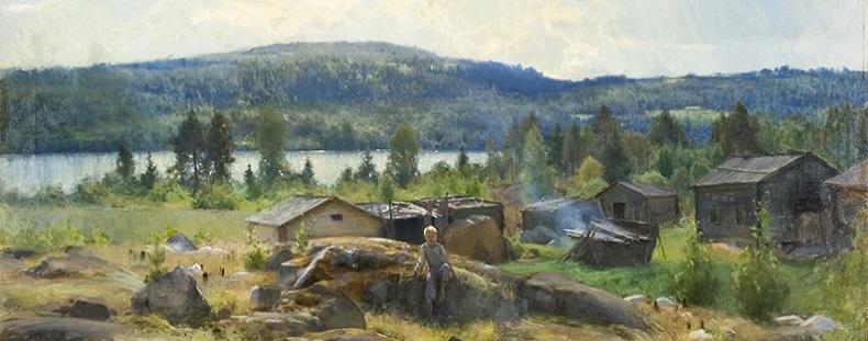 Eero Järnefelt, Heinäkuun päivä, Hämeenlinnan taidemuseo