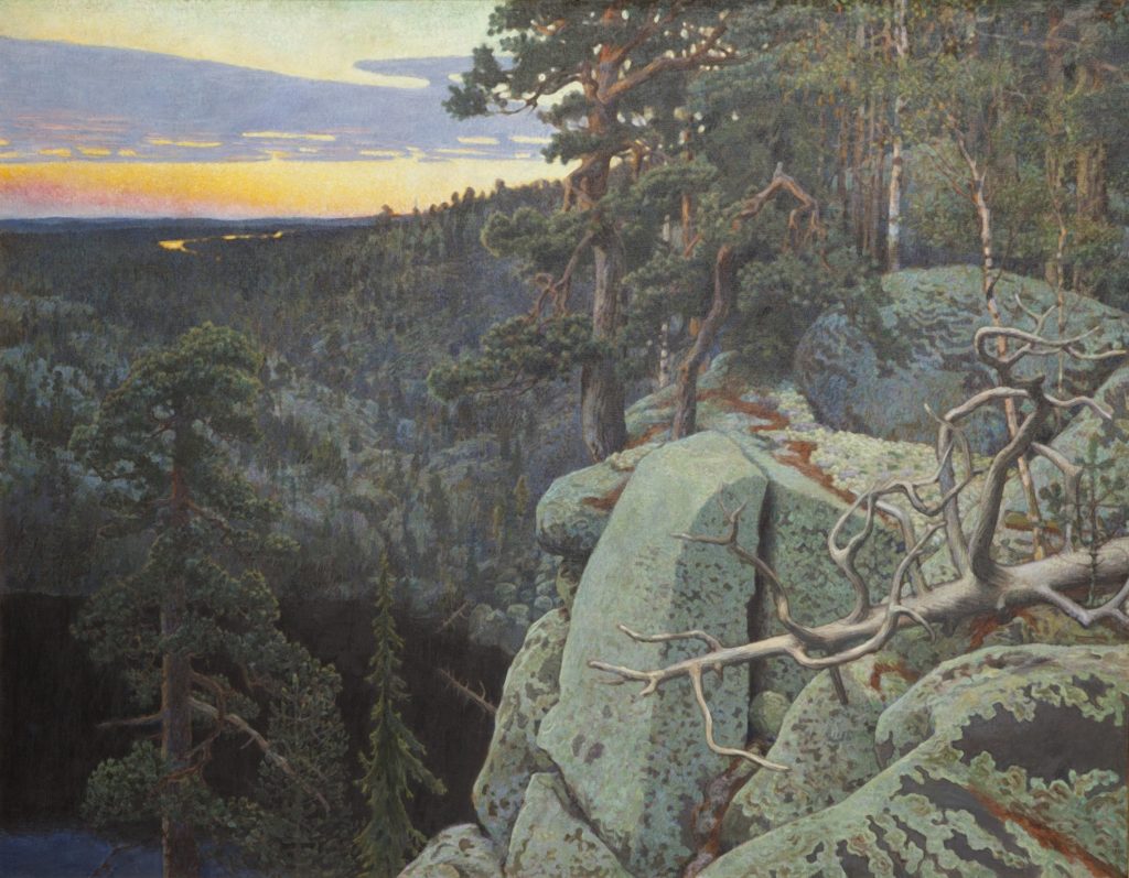 Akseli Gallen-Kallela, Toriseva, 1898, Gösta Serlachiuksen taidesäätiö, Serlachius-museot, Mänttä, kuva Studio Tomi Aho