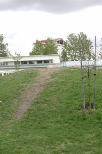 Olli Larjo, Paikka, 2003–04, ympäristöteos, kuva Reima Määttänen, Hämeenlinnan taidemuseo