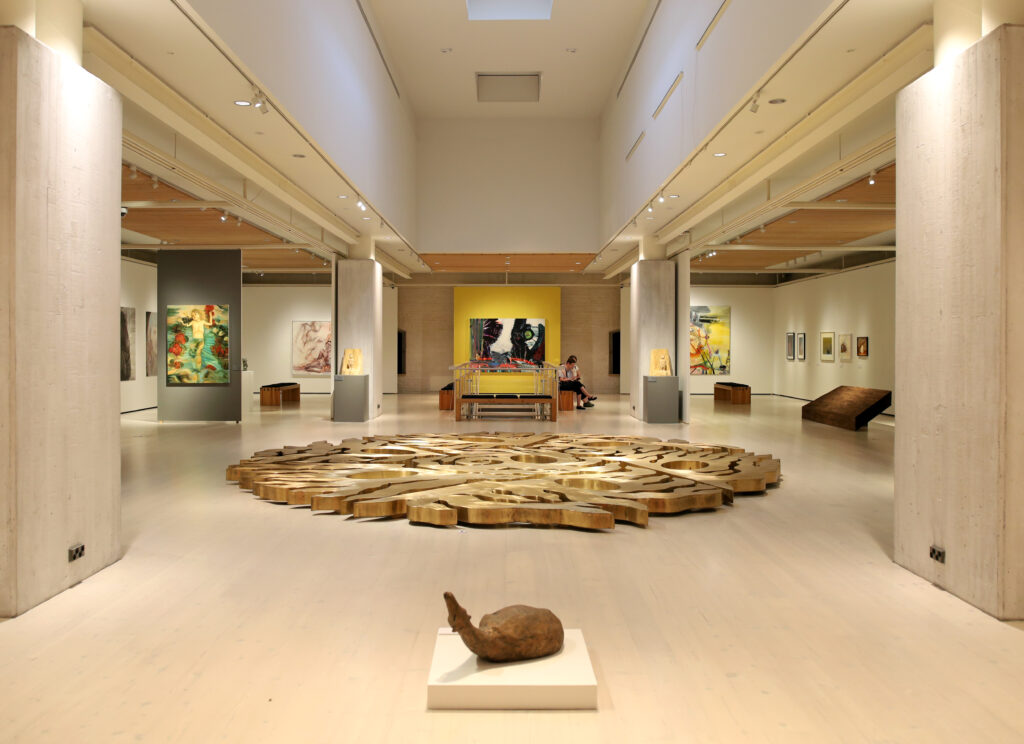 Art exhibition space